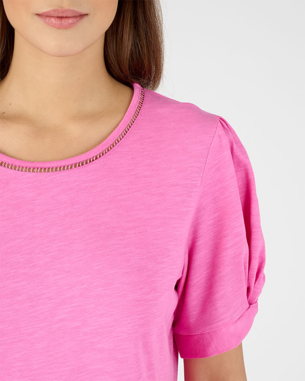 T-shirt tropical coton modal