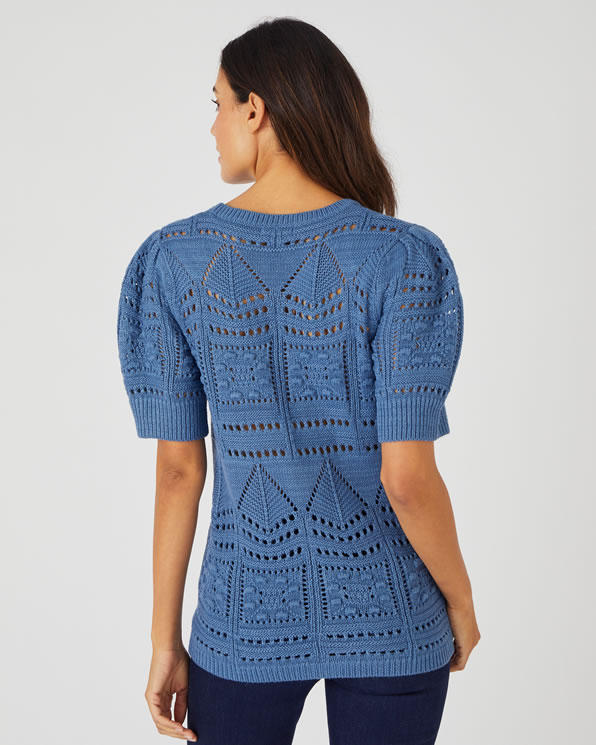 Pull in ajourtricot