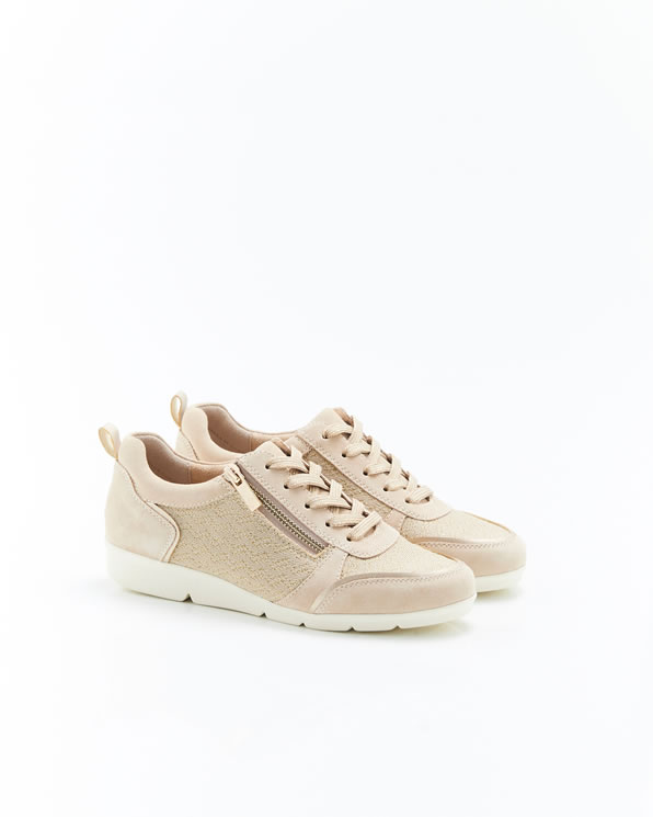 Sneaker met glanzende afwerking, Climatyl