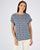 T-shirt met gevlamde botanische print
