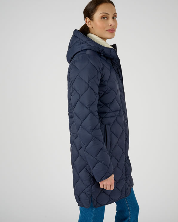 Parka longue matelassée doublée Thermolactyl