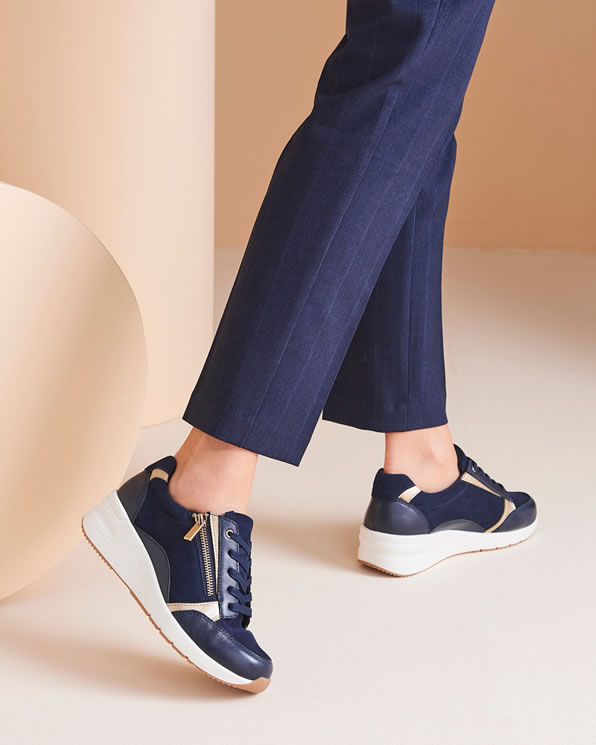 Sneakers sleehakken Amortyl