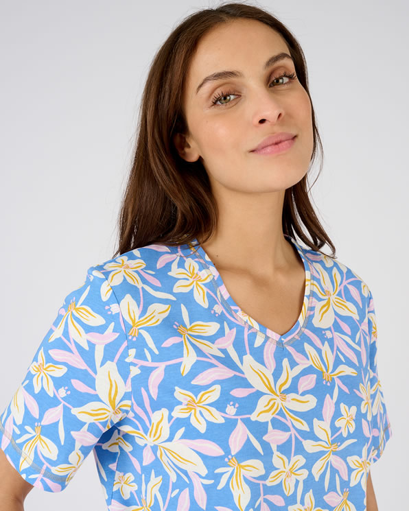 Pyjashort pur coton peigné
