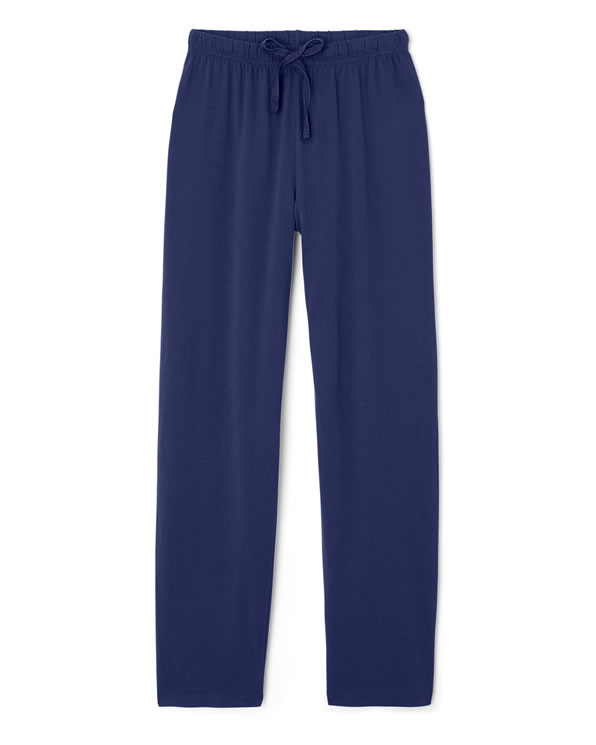 Pyjamabroek van zuiver gekamd katoen