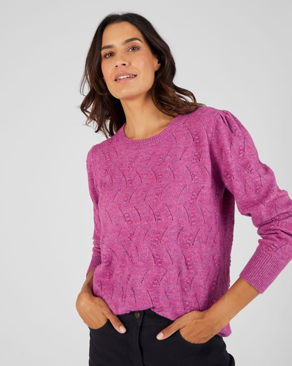 Pull doux jeu de maille Thermolactyl