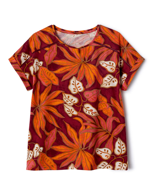 T-shirt imprimé tropical Climatyl