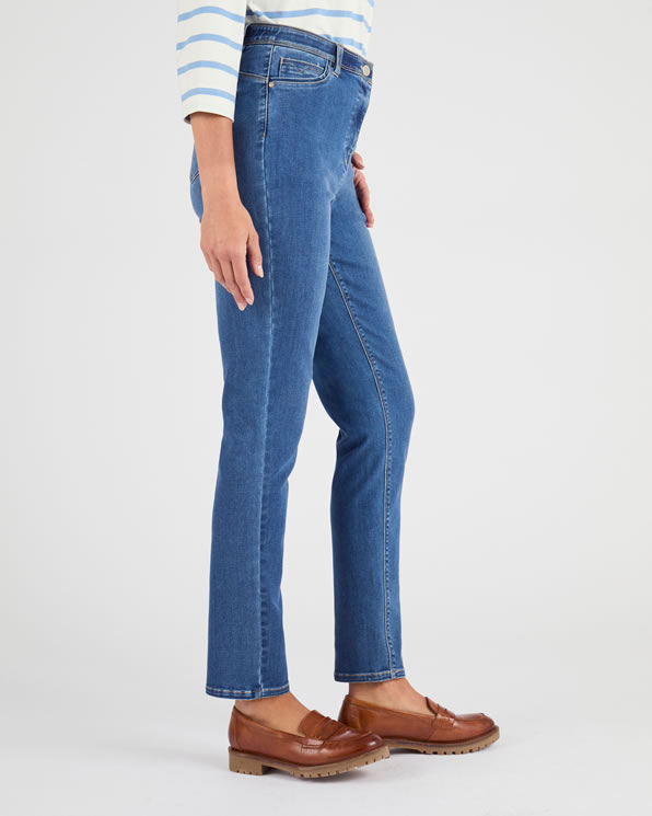 Rechte 7/8 jeans