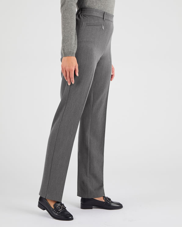Klassieke broek met rechte pijpen