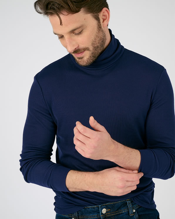 Sous-pull Thermolactyl col roulé