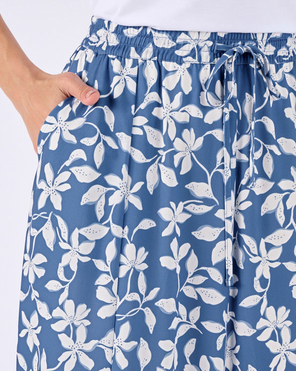 Rok crêpe stretch stof