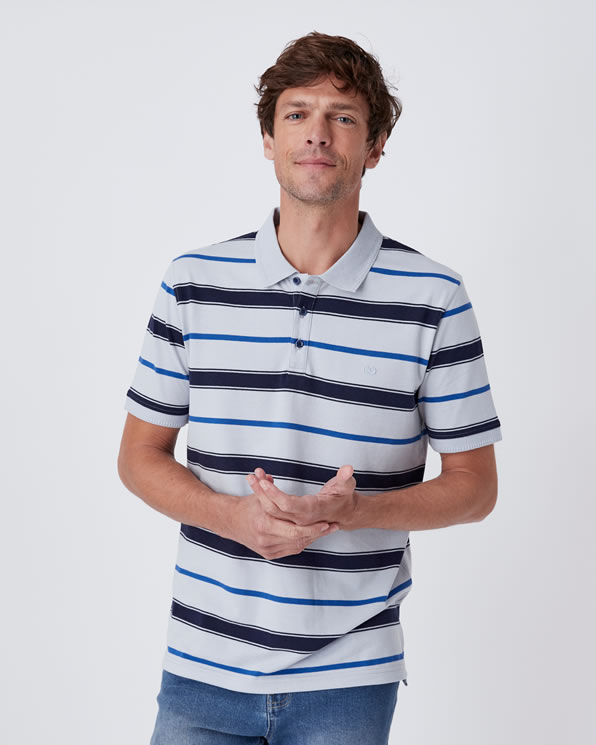 Poloshirt in piquétricot, Climatyl