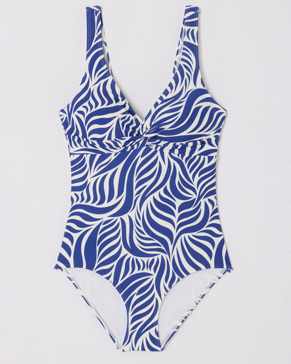 Maillot de bain imprimé feuillage Perfect Fit by Damart