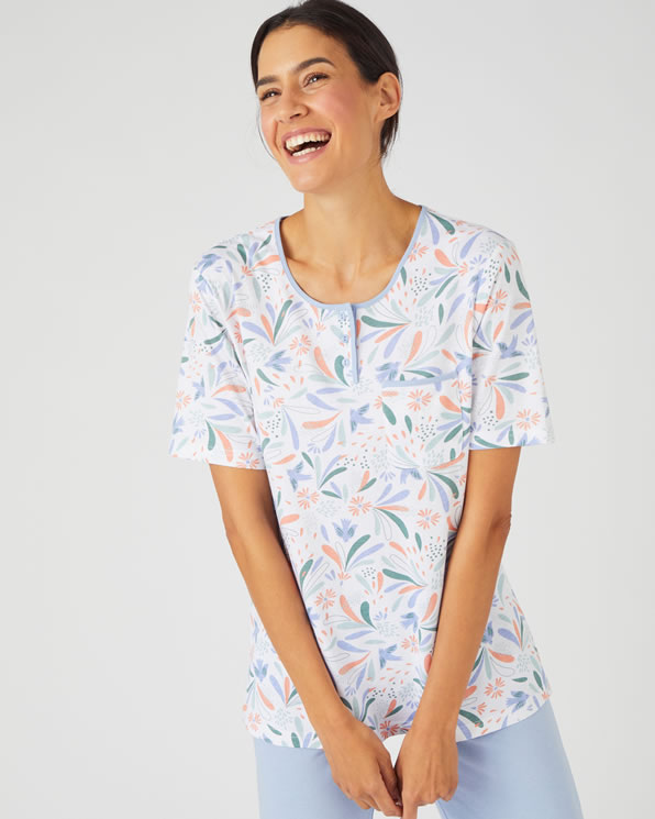 Pyjama met kuitbroek