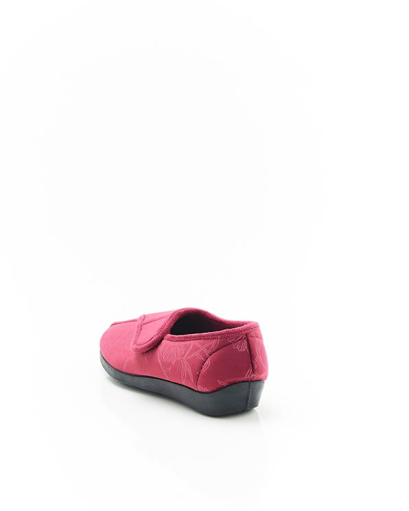 Pantoffel met velcro-sluiting
