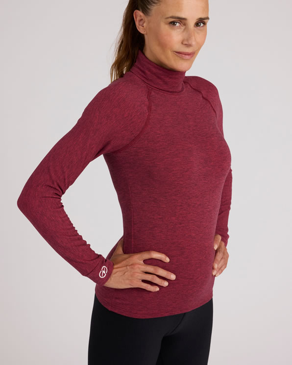 Sous vêtement thermique Doux Col roulé Femme-THERMOLACTYL COMFORT