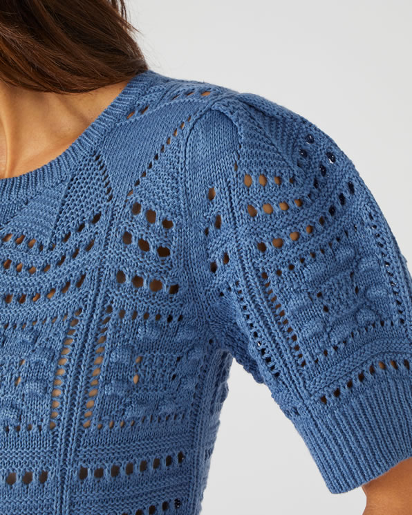 Pull in ajourtricot