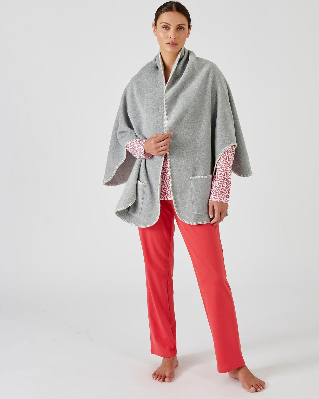 Damart 2025 poncho femme