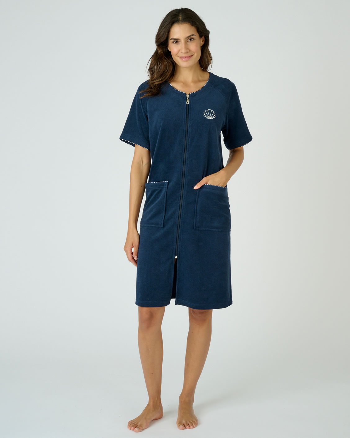 Jurk in badstof Pyjama s Damart Belgie