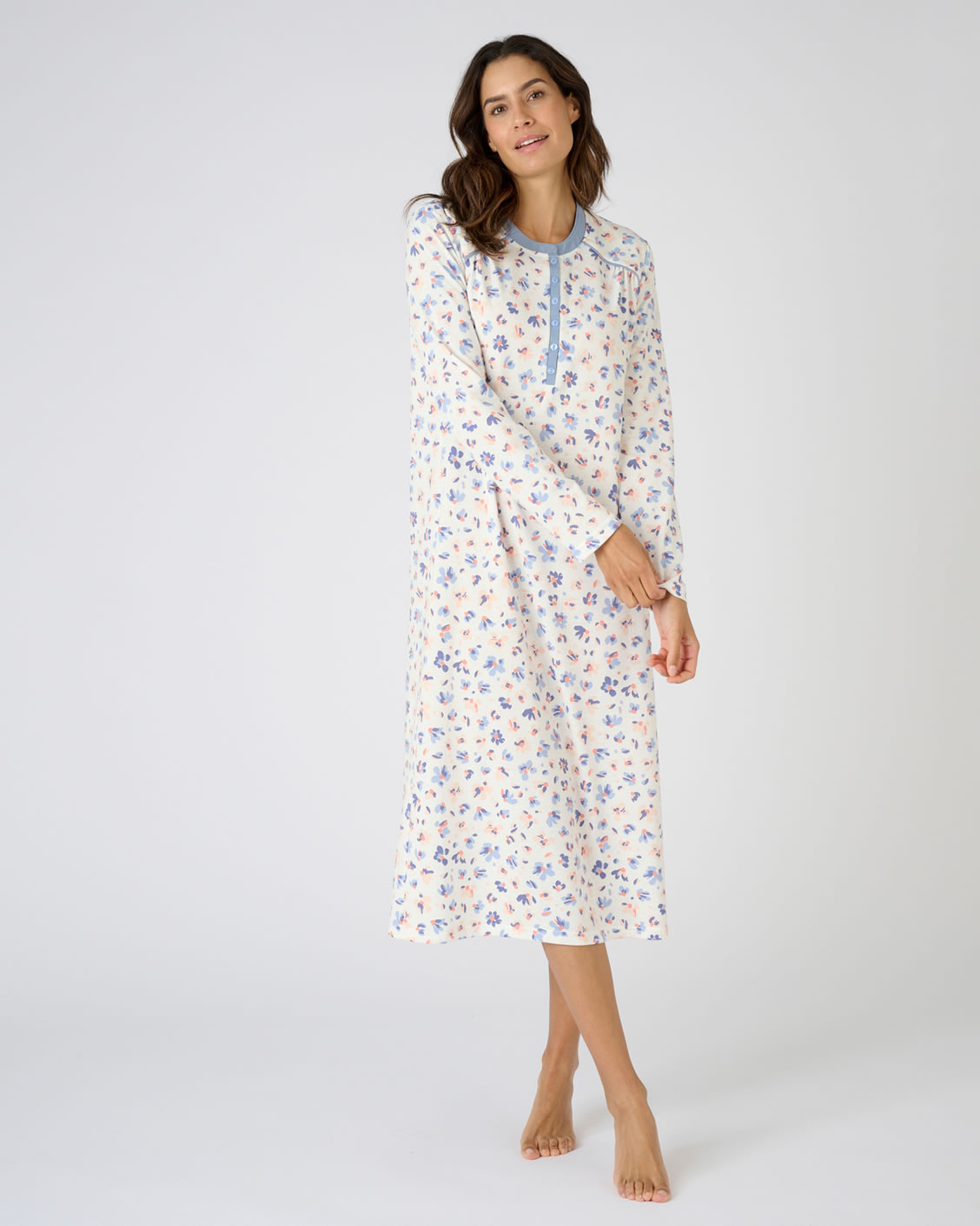 Chemise de nuit chauffe-épaules Thermolactyl