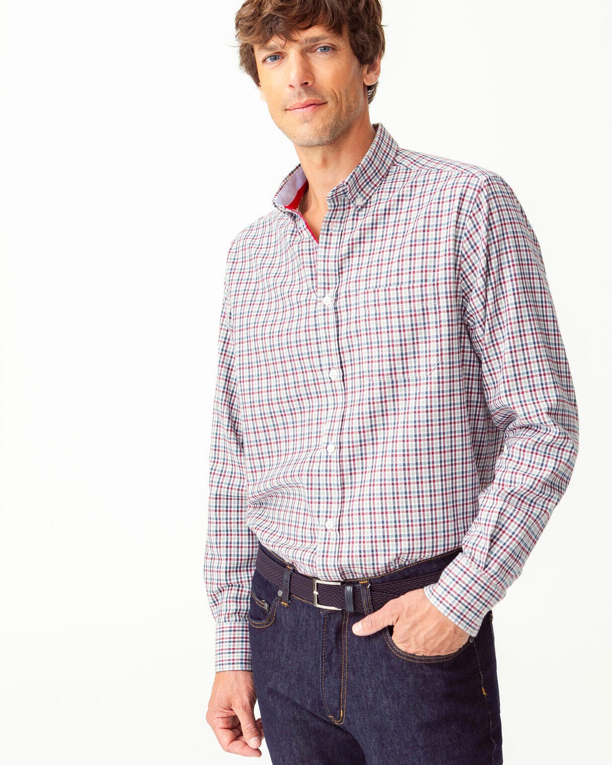 Chemise micro-carreaux Thermolactyl