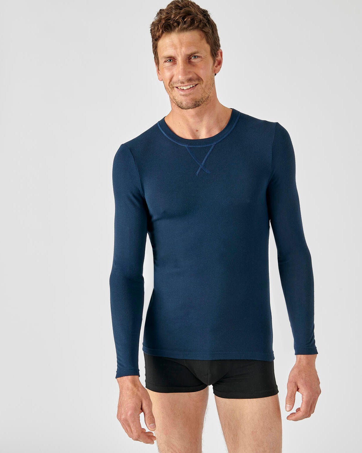 Sensor Flow voordeelset thermo shirt lange onderbroek dames zwart-grijs