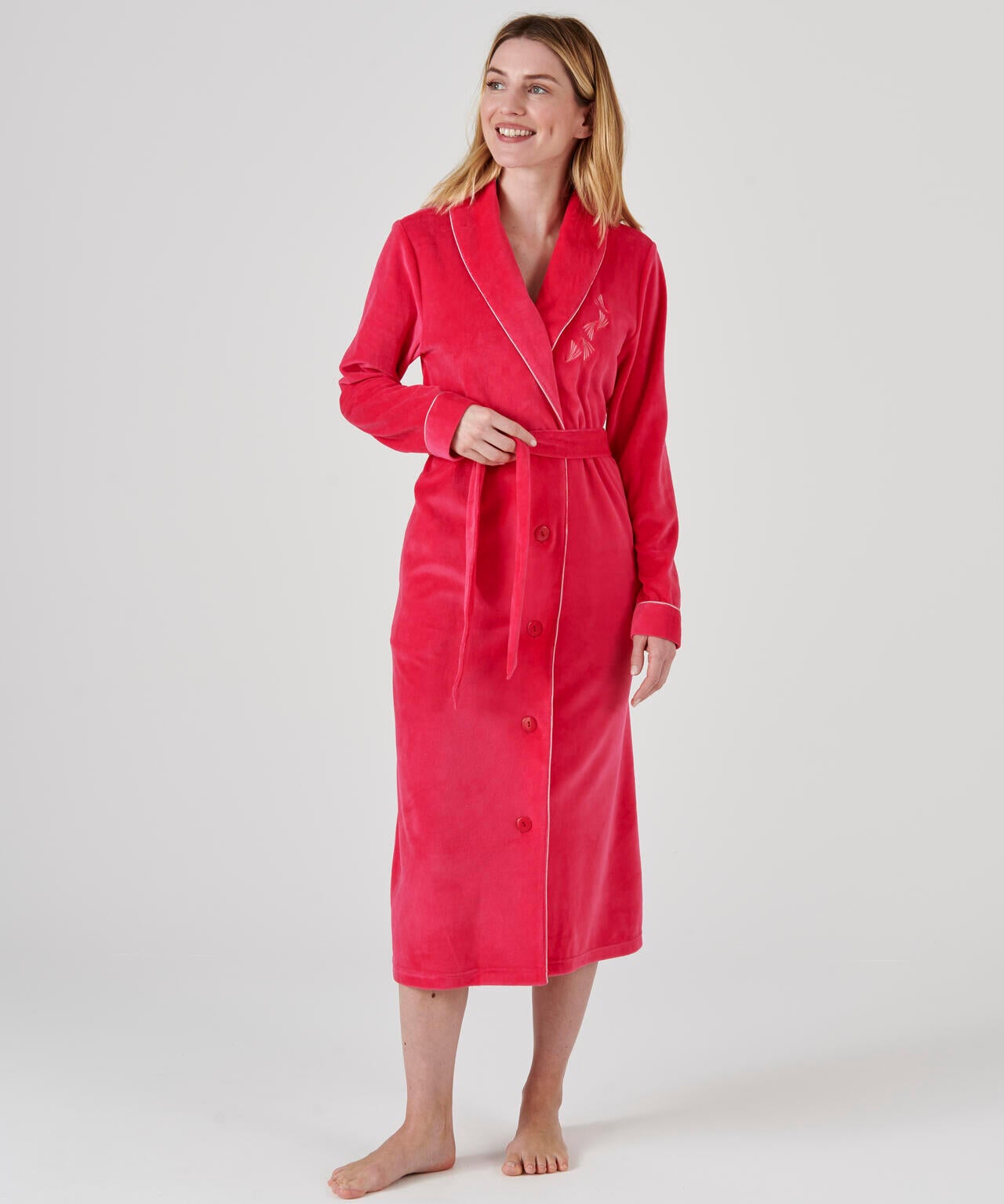 Robe de chambre velours