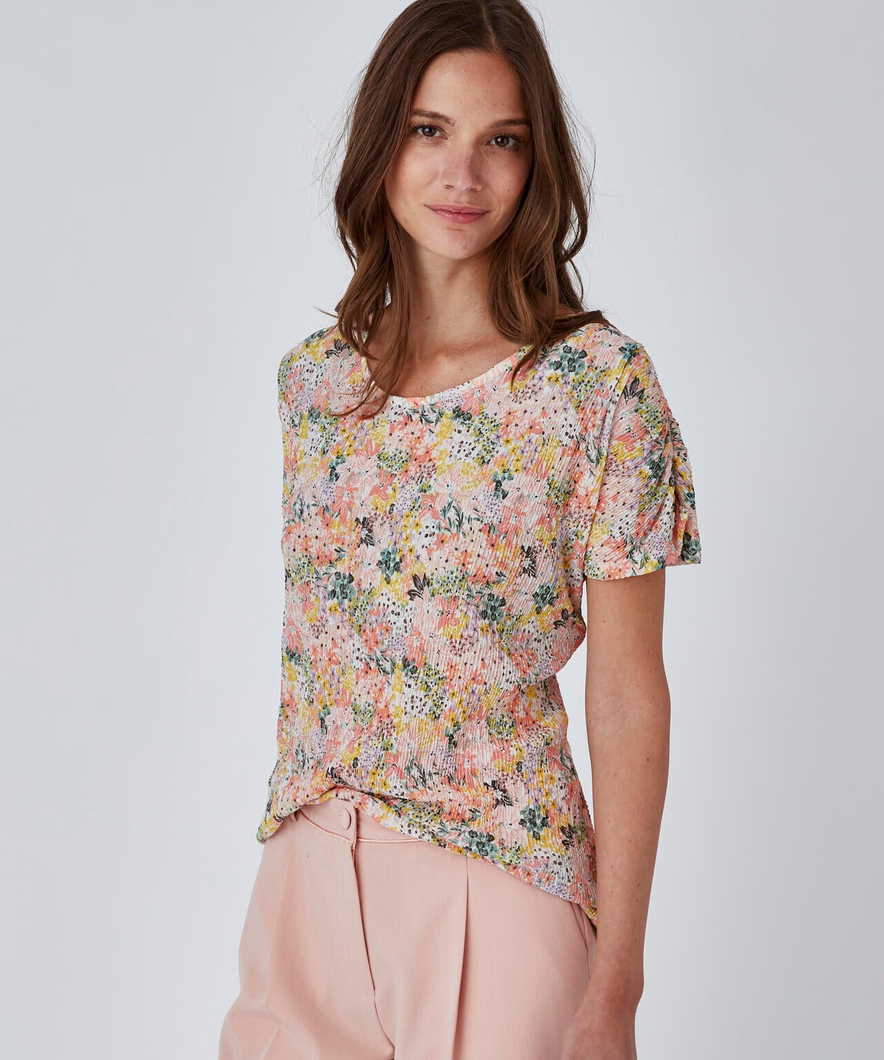 Gebloemd shirt sale dames