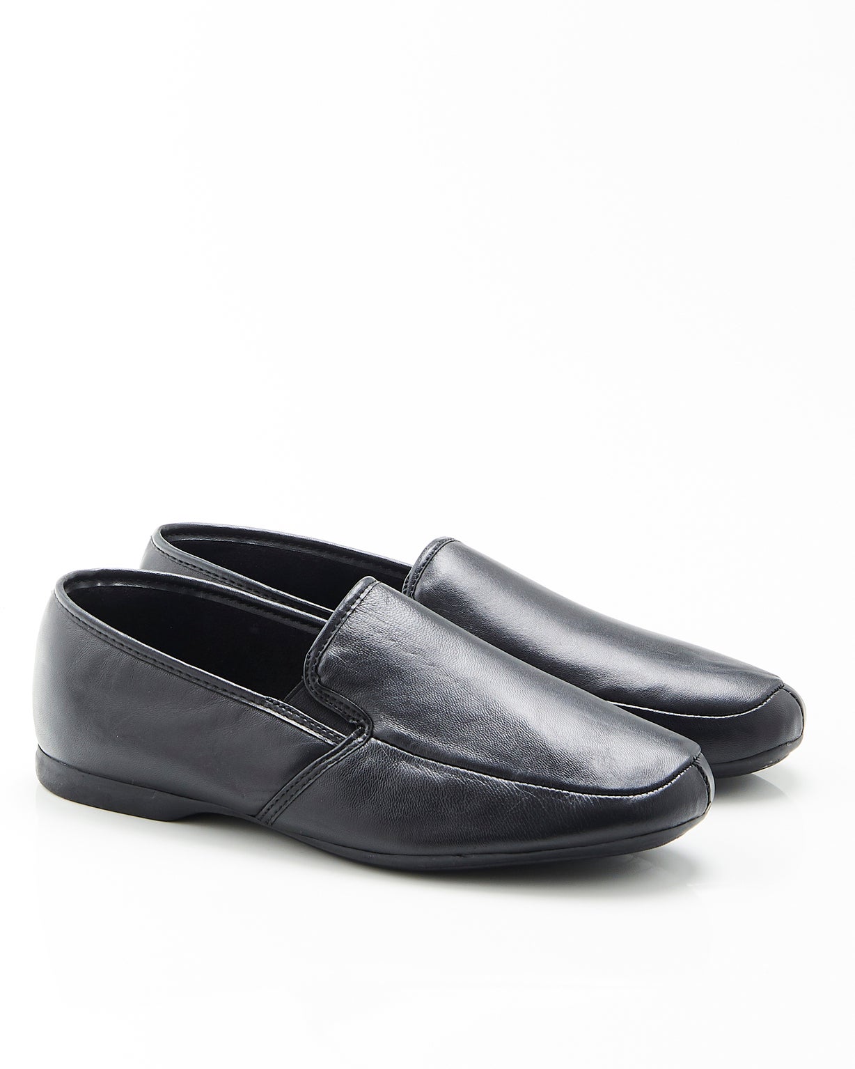 Chaussons homme cuir deals