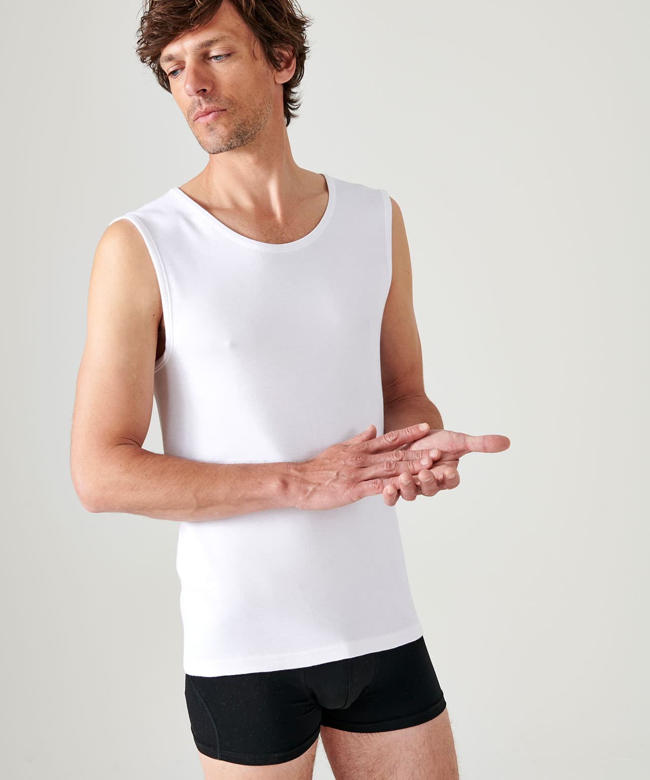 T shirt zonder mouwen Thermolactyl T shirts Damart Belgi