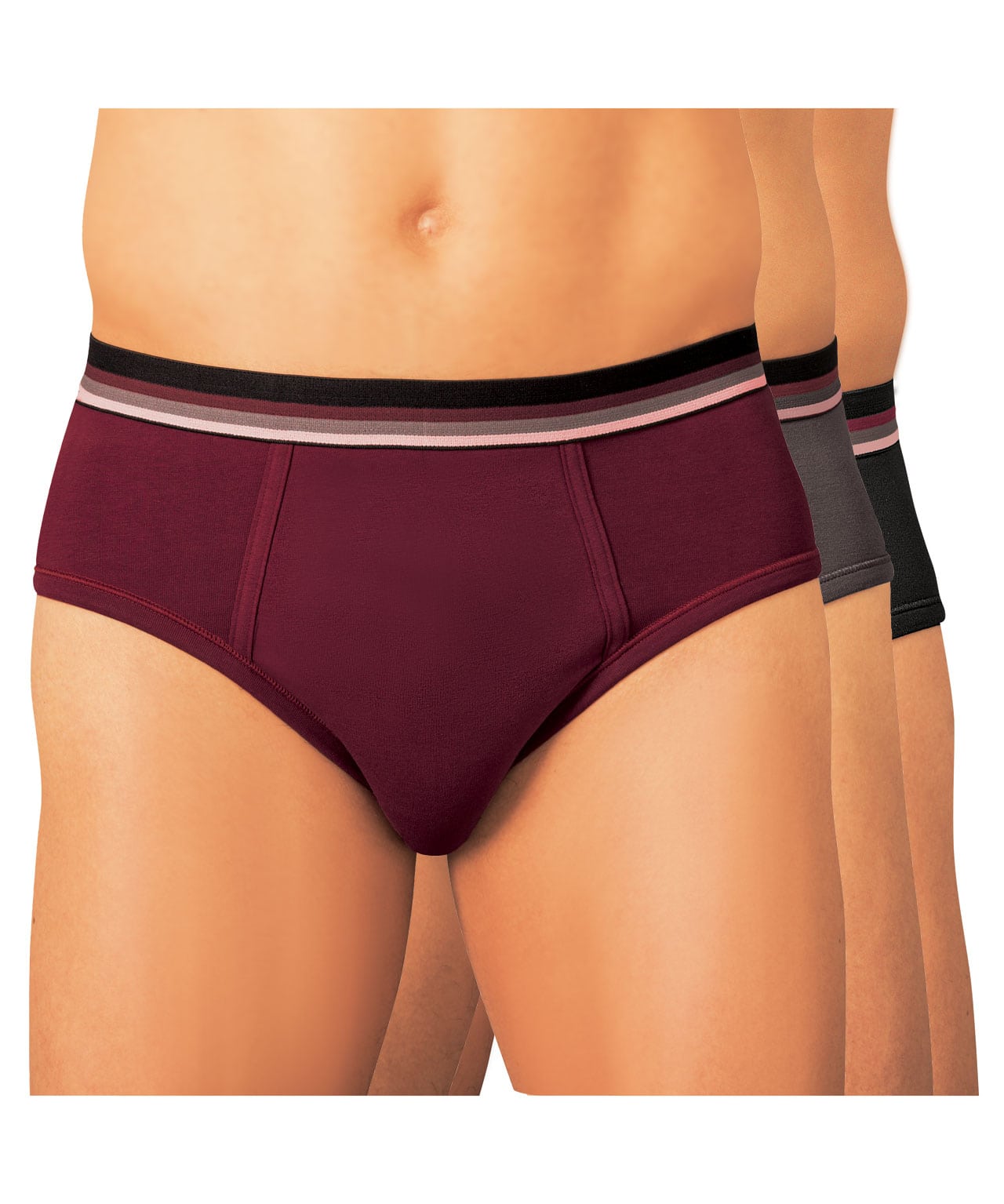 Set van 3 slips Slips Boxershorts Shorts Damart Belgie