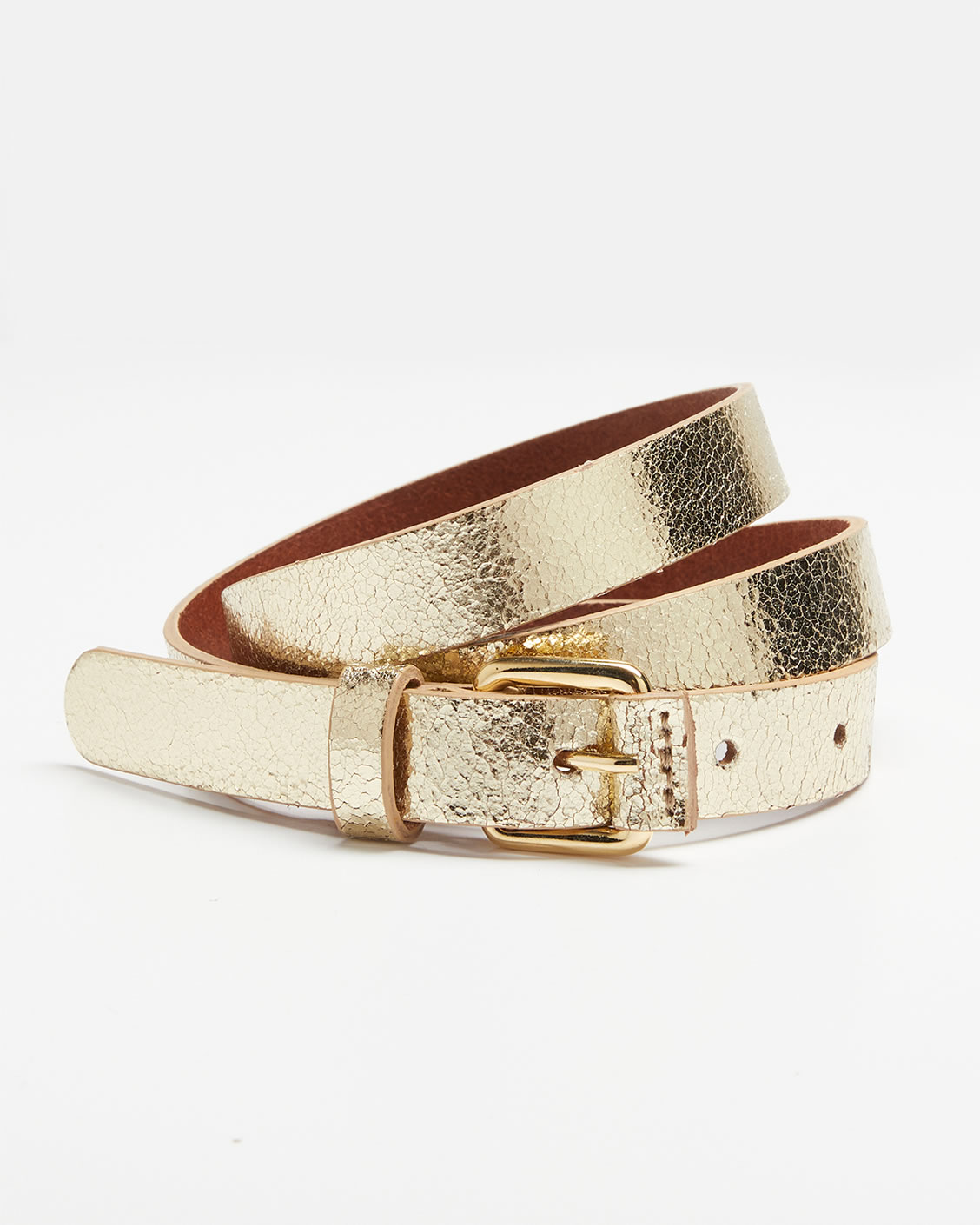 Ceinture dor e cuir Autres Accessoires Damart Belgique