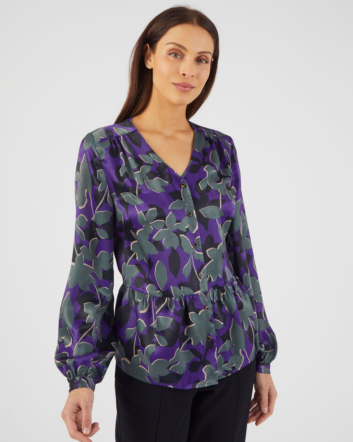 Blouse resserrée sales a la taille