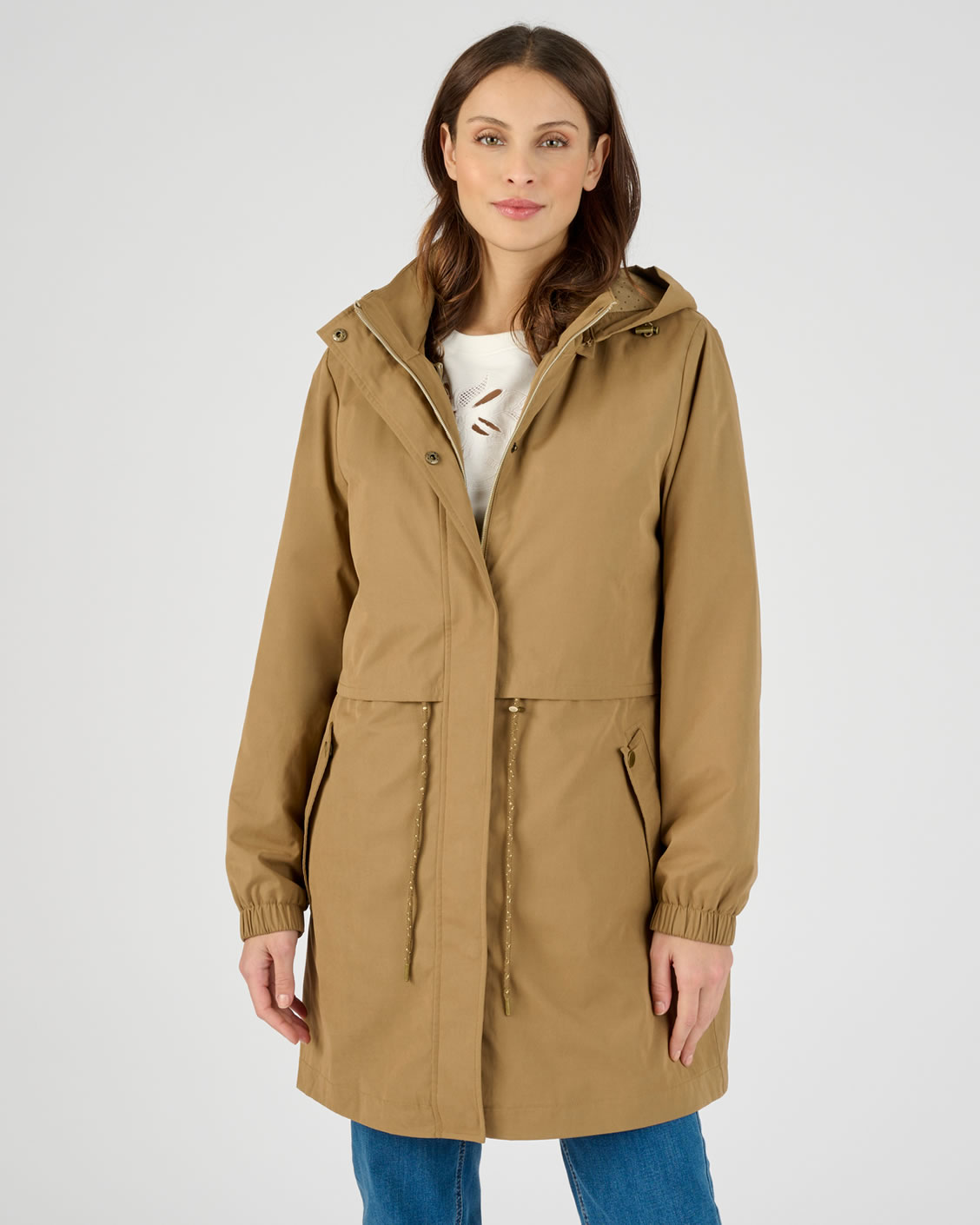 3-in-1-parka met uitneembaar vest, gevoerd in Thermolactyl