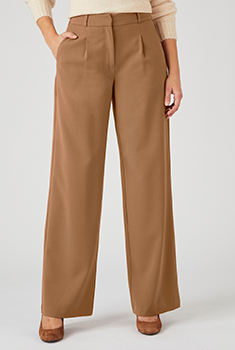 Pantalon large et fluide bi-stretch