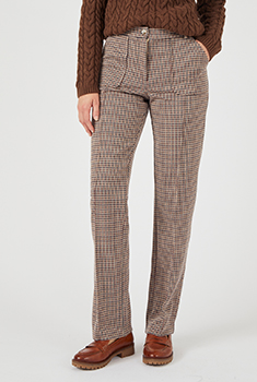Pantalon maille milano jacquard