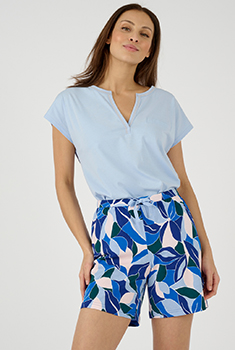 Short de pyjama pur coton peigné