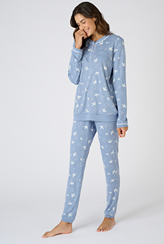 Pyjama Thermolactyl interlock mesh