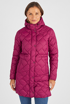 Parka longue matelassée doublée Thermolactyl