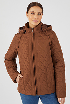 Parka courte matelassée