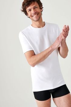 T-shirt Thermolactyl manches courtes, molleton gratté