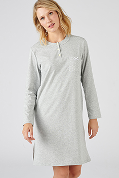 Slipdress mesh jersey