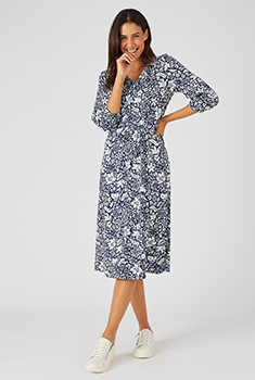 Jurk tricot warm
