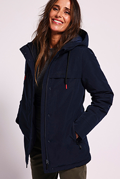 Waterafstotende parka met capuchon voor dames Thermolactyl