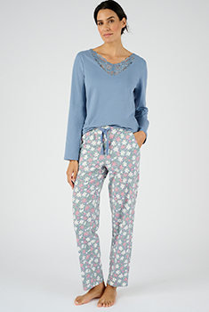 Gemerceriseerde pyjama