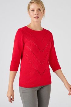 Pull fantasietricot, zuiver katoen