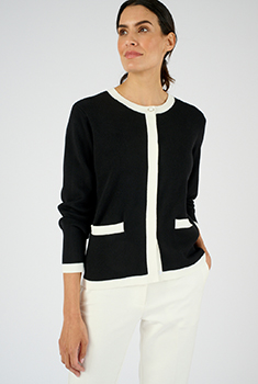 Tweekleurig vest