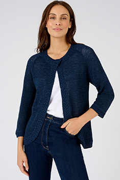 Bolerovest tricot lint