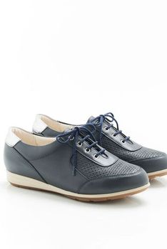 Derbies cuir vachette irisé Climatyl®