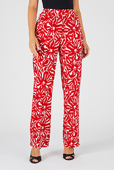Gebreide broek met structuur