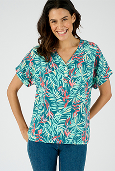 Top fluide Climatyl uni ou esprit tropical